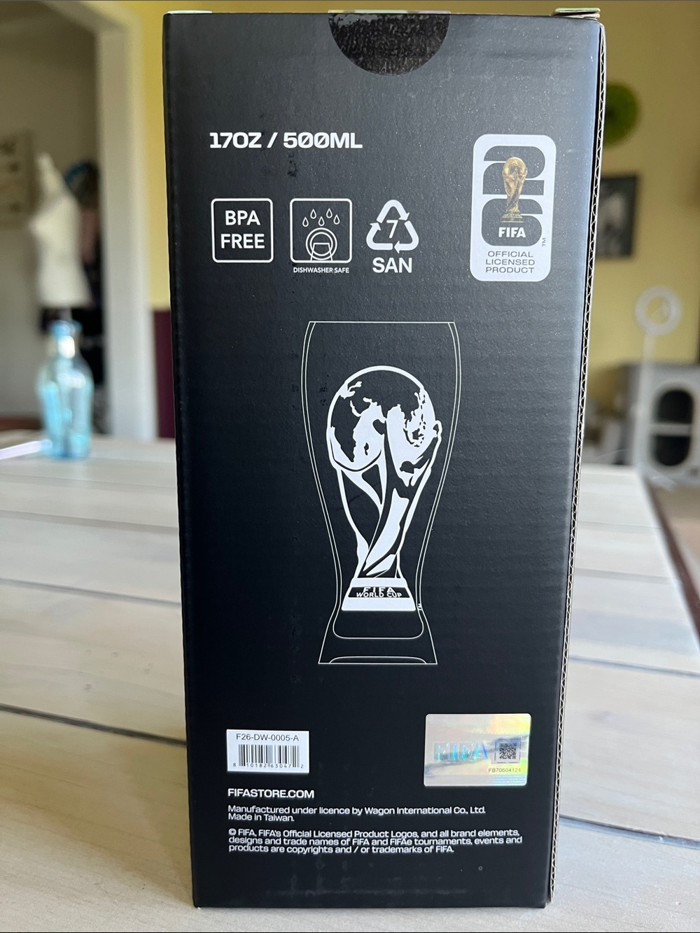 Set of 4 FIFA ‘26 World Cup Shatterproof Beer Glass – 17 oz - official licensed - Picture 3 of 7